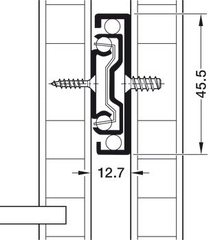 Hafele Ball Bearing Drawer Slides